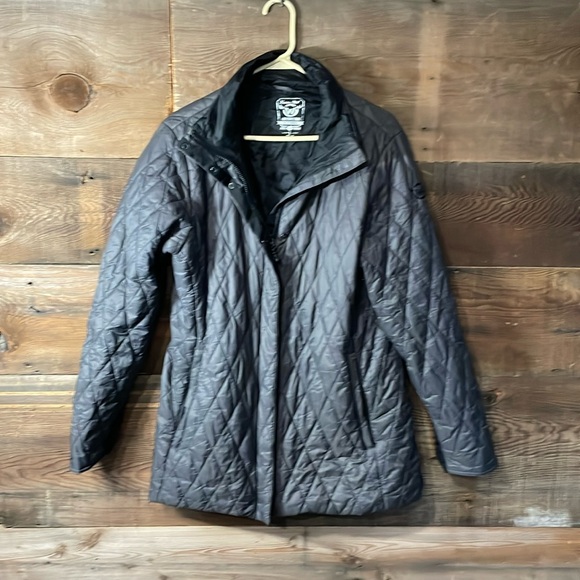 Moosejaw Full Zip Women's Lafayette Insulated Jacket Smoke Size Large NWOT - Picture 1 of 6